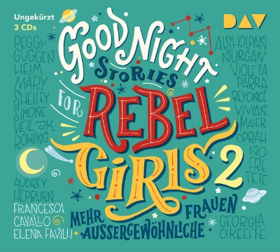 Bild von Good Night Stories for Rebel Girls - Teil 2: Mehr außergewöhnliche Frauen