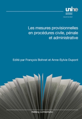 Bild von Les mesures provisionnelles en procédures civile, pénale et administrative