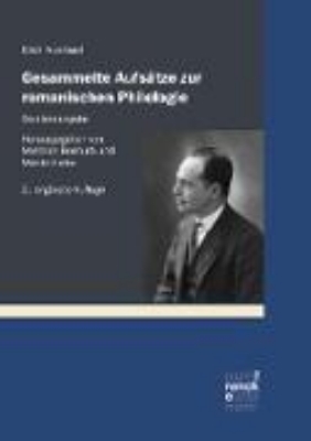 Bild zu Gesammelte Aufsätze zur romanischen Philologie - Studienausgabe (eBook)