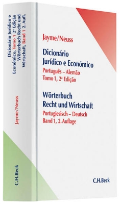 Bild von Wörterbuch Recht und Wirtschaft Band I: Portugiesisch - Deutsch