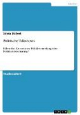 Bild von Politische Talkshows (eBook)