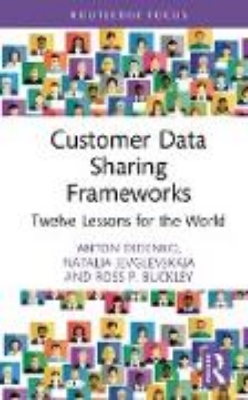 Bild von Customer Data Sharing Frameworks (eBook)