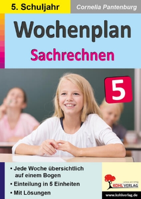 Bild von Wochenplan Sachrechnen / Klasse 5 (eBook)