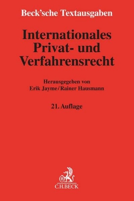 Bild von Internationales Privat- und Verfahrensrecht