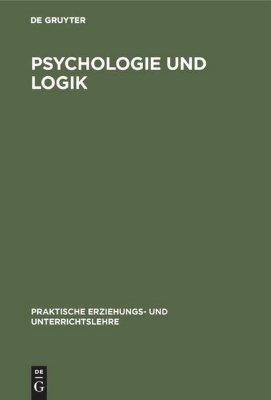 Bild von Psychologie und Logik (eBook)