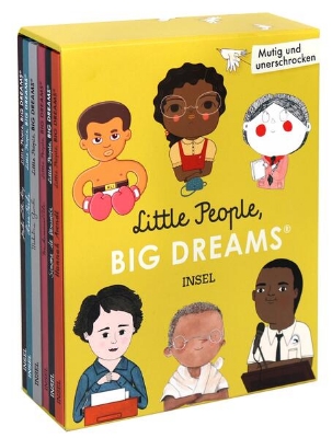 Bild von Little People, Big Dreams: Mutig und unerschrocken (Geschenkbox mit 6 Bänden)