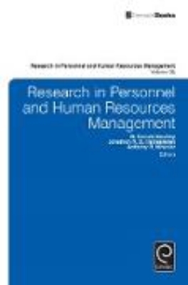 Bild von Research in Personnel and Human Resources Management (eBook)