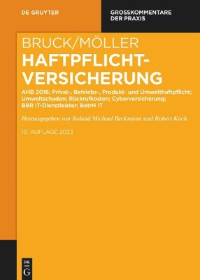 Bild von VVG - Haftpflichtversicherung Band 5