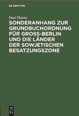 Bild zu Für Groß-Berlin und die Länder der sowjetischen Besatzungszone (eBook)