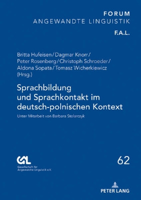 Bild von Sprachbildung und Sprachkontakt im deutsch-polnischen Kontext