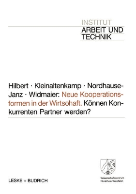 Bild von Neue Kooperationsformen in der Wirtschaft (eBook)