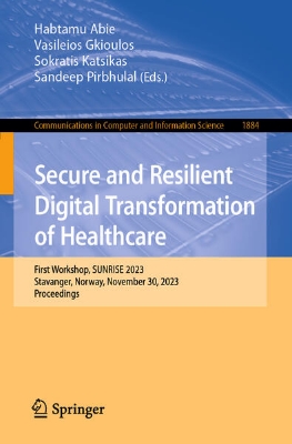 Bild von Secure and Resilient Digital Transformation of Healthcare (eBook)