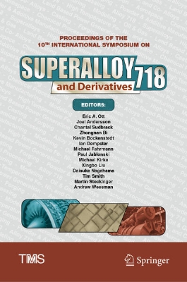 Bild zu Proceedings of the 10th International Symposium on Superalloy 718 and Derivatives (eBook)