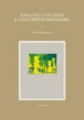 Bild von Analysecoaching Standorttransparenz (eBook)