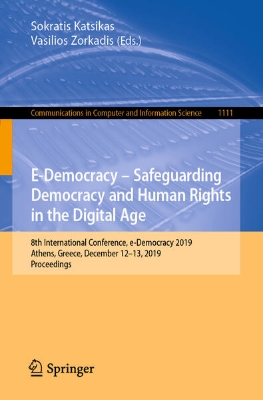 Bild von E-Democracy - Safeguarding Democracy and Human Rights in the Digital Age (eBook)