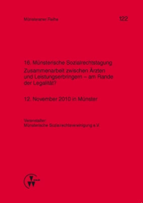 Bild von 16. Münsterische Sozialrechtstagung (eBook)