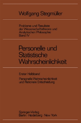 Bild von Personelle und Statistische Wahrscheinlichkeit (eBook)