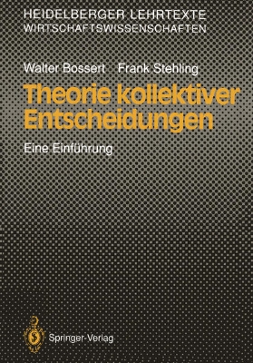 Bild von Theorie kollektiver Entscheidungen (eBook)