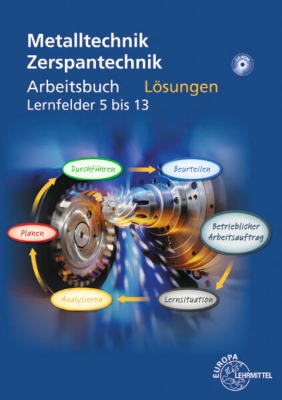 Bild von Lösungen zu 14832 Arbeitsbuch Zerspantechnik