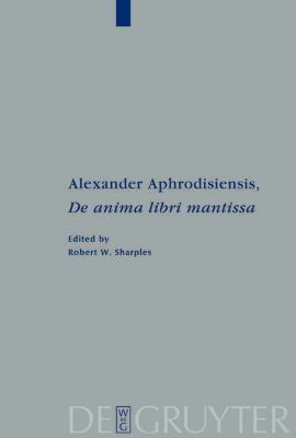 Bild von Alexander Aphrodisiensis, "De anima libri mantissa"