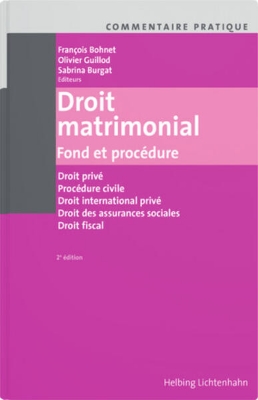 Bild von Commentaire pratique Droit matrimonial