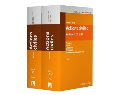 Bild von Commentaire pratique Actions civiles