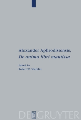 Bild von Alexander Aphrodisiensis, "De anima libri mantissa" (eBook)