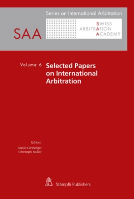 Bild von Selected Papers on International Arbitration (eBook)