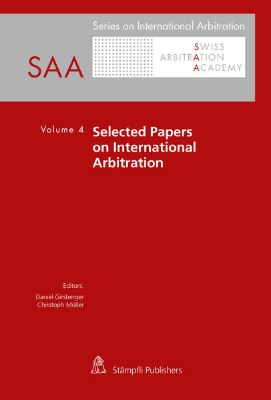 Bild von Selected Papers on International Arbitration Volume 4 (eBook)