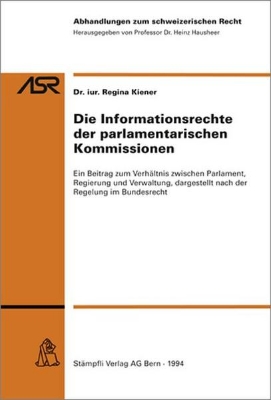 Bild zu Die Informationsrechte der parlamentarischen Kommissionen