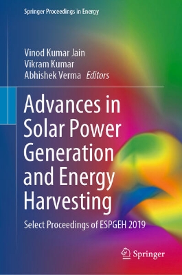 Bild von Advances in Solar Power Generation and Energy Harvesting (eBook)