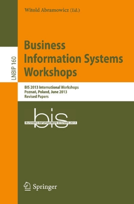 Bild von Business Information Systems Workshops (eBook)