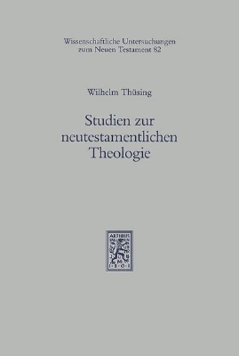 Bild zu Studien zur neutestamentlichen Theologie (eBook)