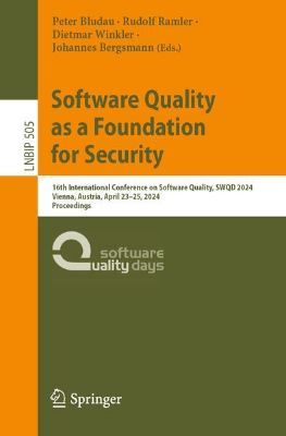 Bild von Software Quality as a Foundation for Security (eBook)