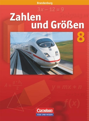 Bild von Zahlen und Größen, Sekundarstufe I - Brandenburg, 8. Schuljahr, Schulbuch