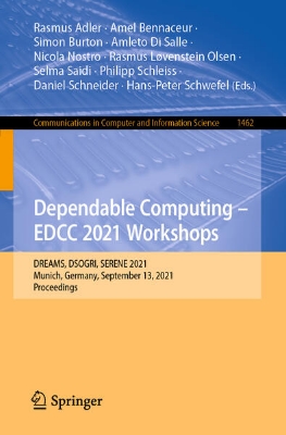 Bild von Dependable Computing - EDCC 2021 Workshops (eBook)