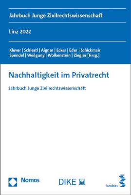 Bild von Nachhaltigkeit im Privatrecht (eBook)