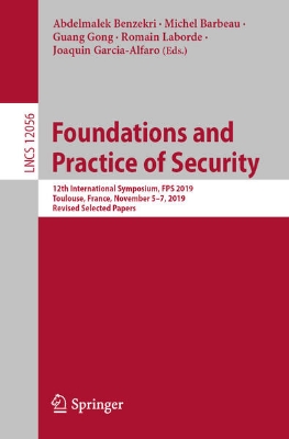 Bild von Foundations and Practice of Security (eBook)