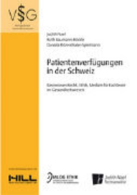 Bild von Patientenverfügungen in der Schweiz