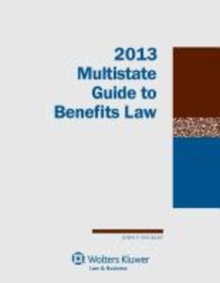 Bild von Multistate Guide to Benefits Law, 2013 Edition