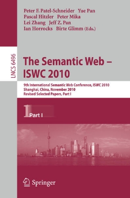 Bild von The Semantic Web - ISWC 2010 (eBook)