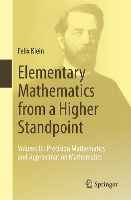 Bild von Elementary Mathematics from a Higher Standpoint (eBook)