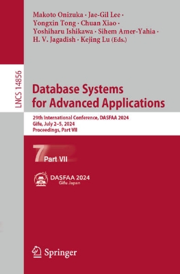 Bild von Database Systems for Advanced Applications