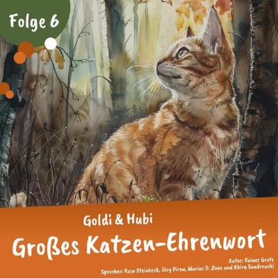 Bild zu Goldi & Hubi - Großes Katzen-Ehrenwort! (Staffel 2, Folge 6) (Audio Download)