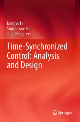 Bild von Time-Synchronized Control: Analysis and Design