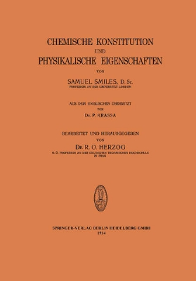 Bild von Chemische Konstitution und Physikalische Eigenschaften (eBook)