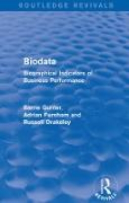 Bild von Biodata (Routledge Revivals) (eBook)