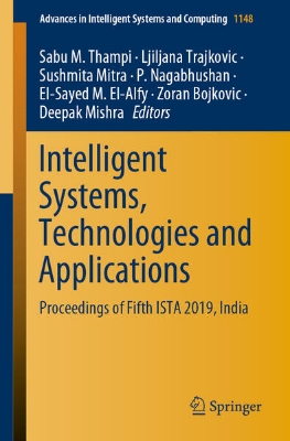 Bild von Intelligent Systems, Technologies and Applications (eBook)