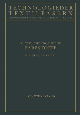 Bild zu Künstliche Organische Farbstoffe (eBook)