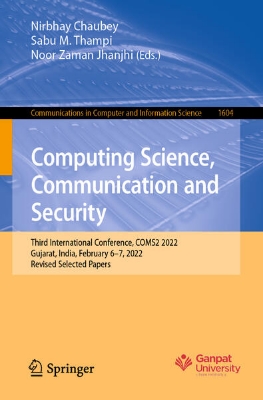 Bild von Computing Science, Communication and Security (eBook)